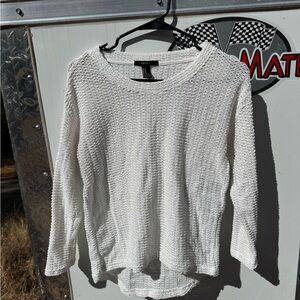 White Knit Sweater